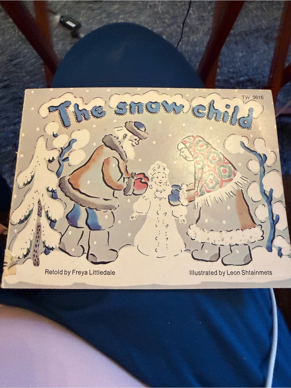 1970s The Snow Child Illustrated Children’s Paperback Story Book